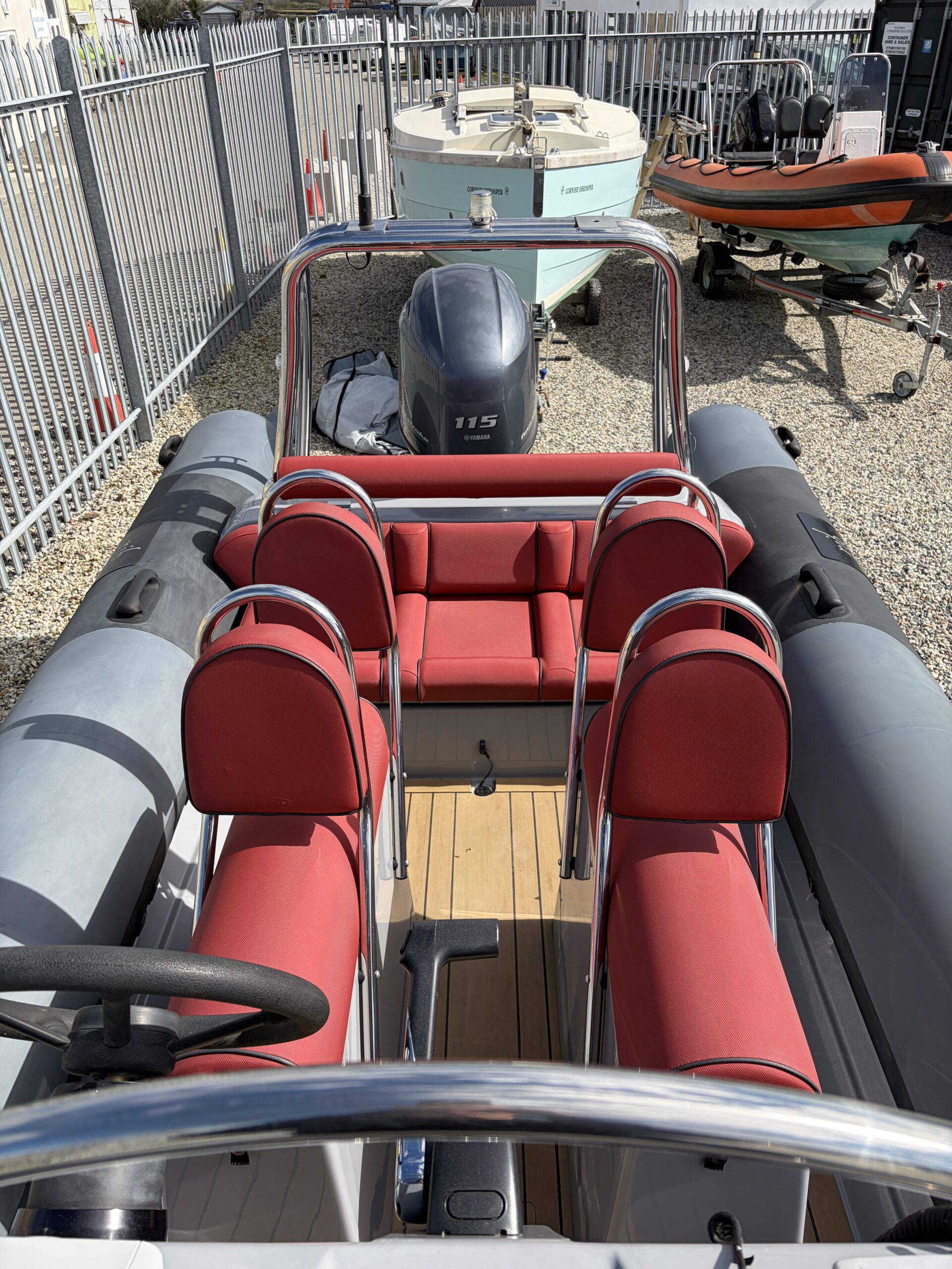2017 Ribeye A600 – Yamaha 115HP – Only 84 Engine Hours - Image 6